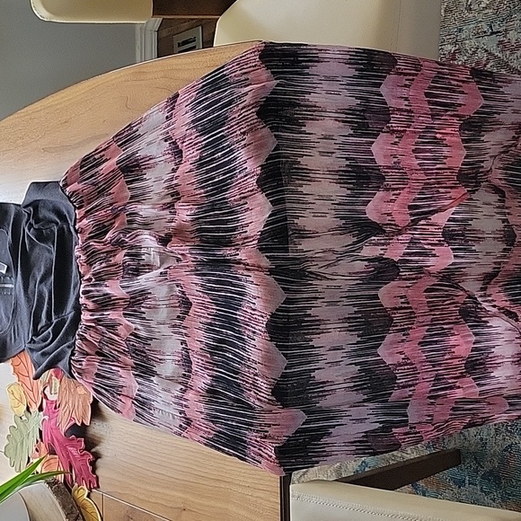 Xhikiration, S, Black and Patterned dress - Picture 2 of 4